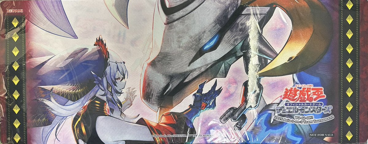 遊戯王 プレイマット】 復烙印【未開封】 ￥13,000- 佚楽の堕天使【未