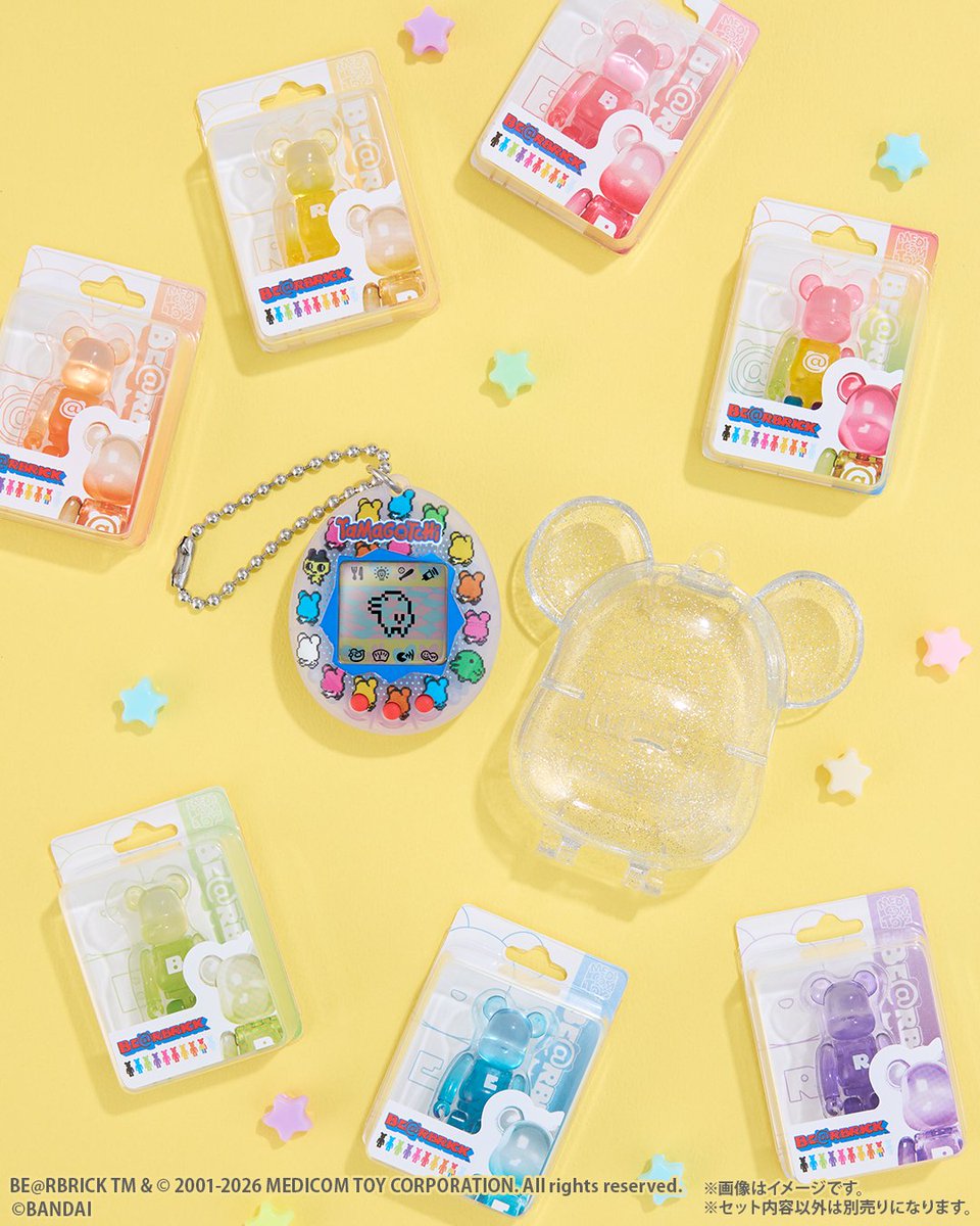 📢大たまごっち展限定グッズ！ BE@RBRICK×Tamagotchi Original