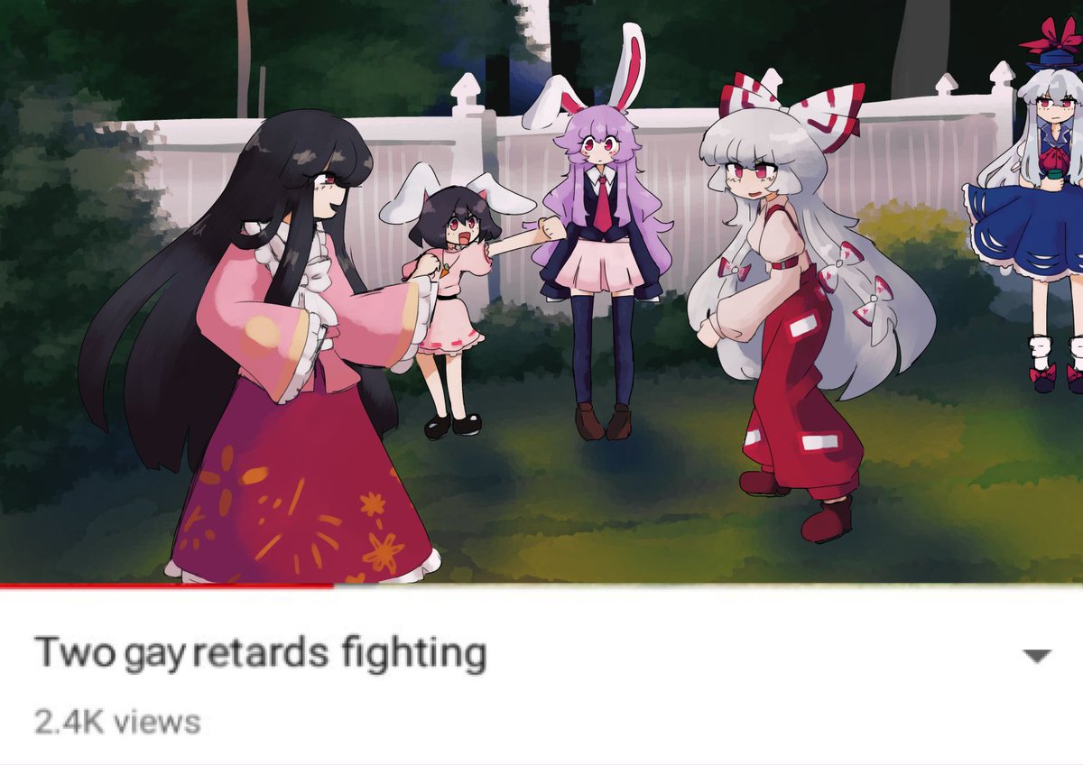 iesonatana's tweet photo. Kagu Moko fight https://t.co/mO1OhqoszL