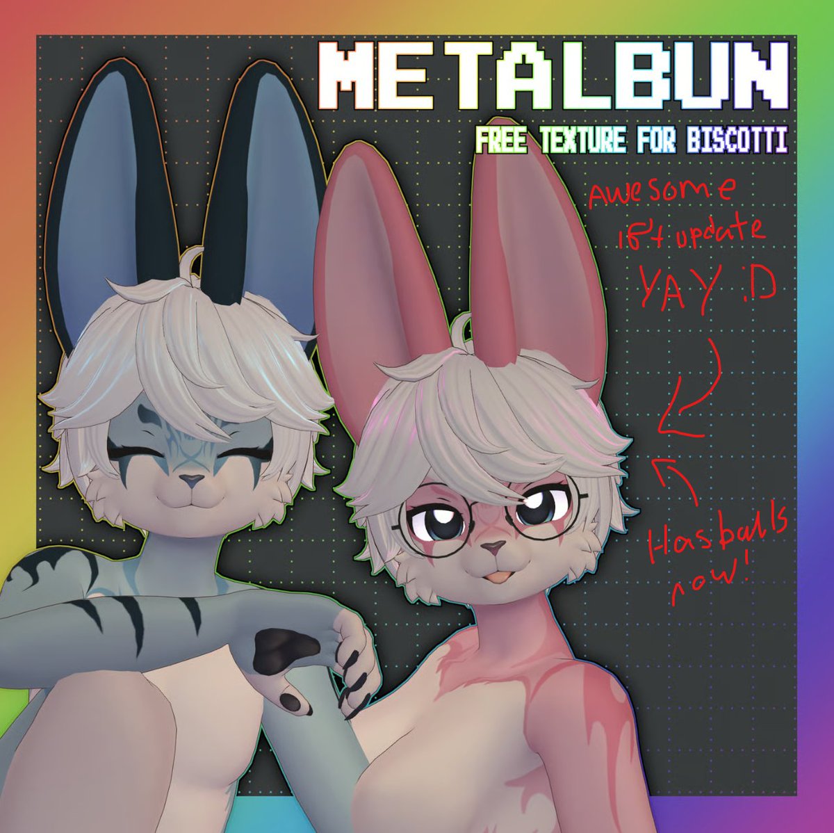 had a few people ask for biscotti x version on this texture so i finally added it enjoy :D payhip.com/b/MzVEG