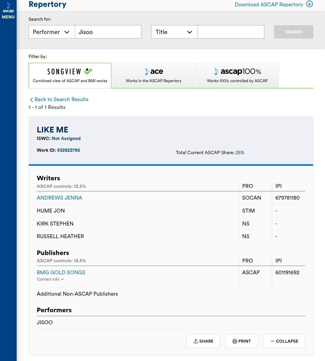 #JISOO has registered a new song titled “LIKE ME.”
