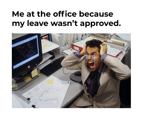 bossjobofficial's tweet image. and just like that, my peace was gone. 

#work #officememes #BossjobPH