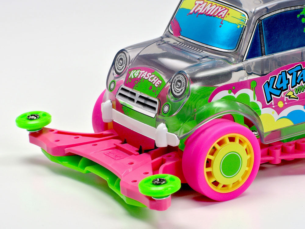 ミニ四駆 新製品🆕】『K4タッシュ ビビッドカラー スペシャル （ピンク