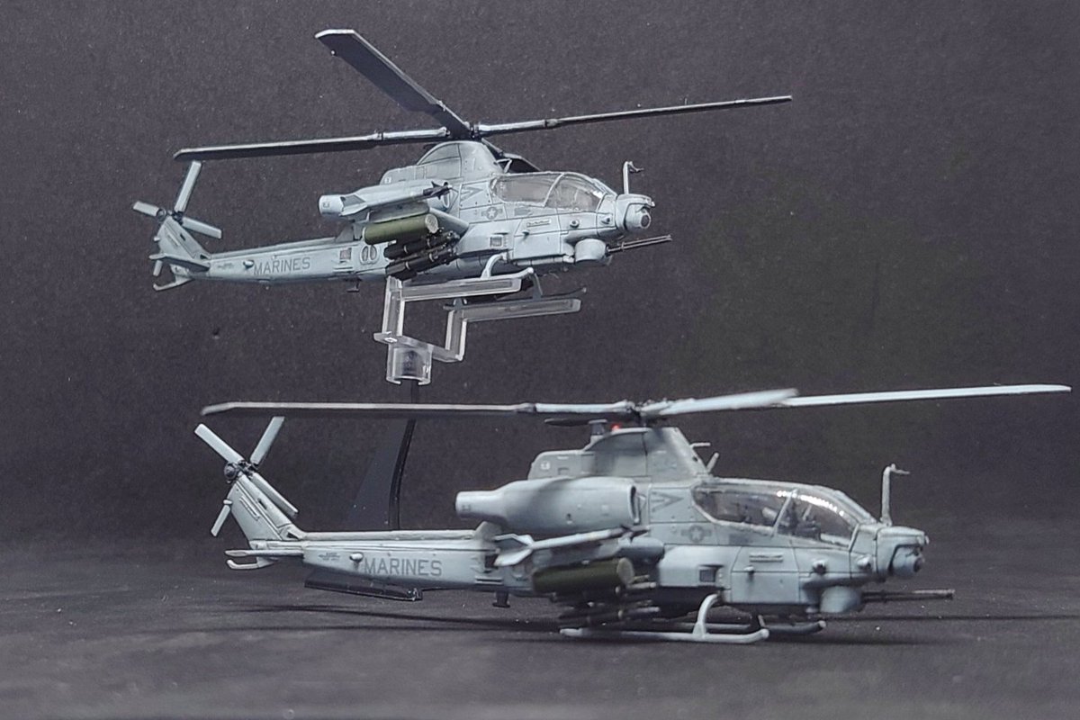 弾頭模型 1/144 AH-1Z 完成 #144スケモ