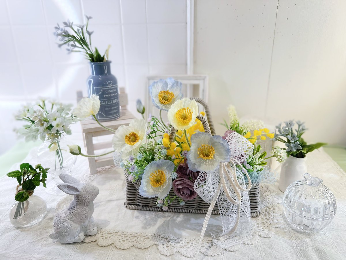 お花のレッスン作品😊
感性が磨かれていく〜！！