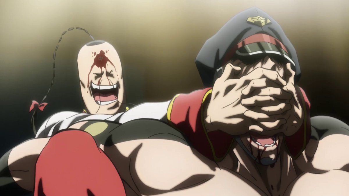 THEAnimeHERO's tweet photo. And there we go! Camel Clutch! Alien Headbutt chapter 2. https://t.co/Z2EVr4hnXB