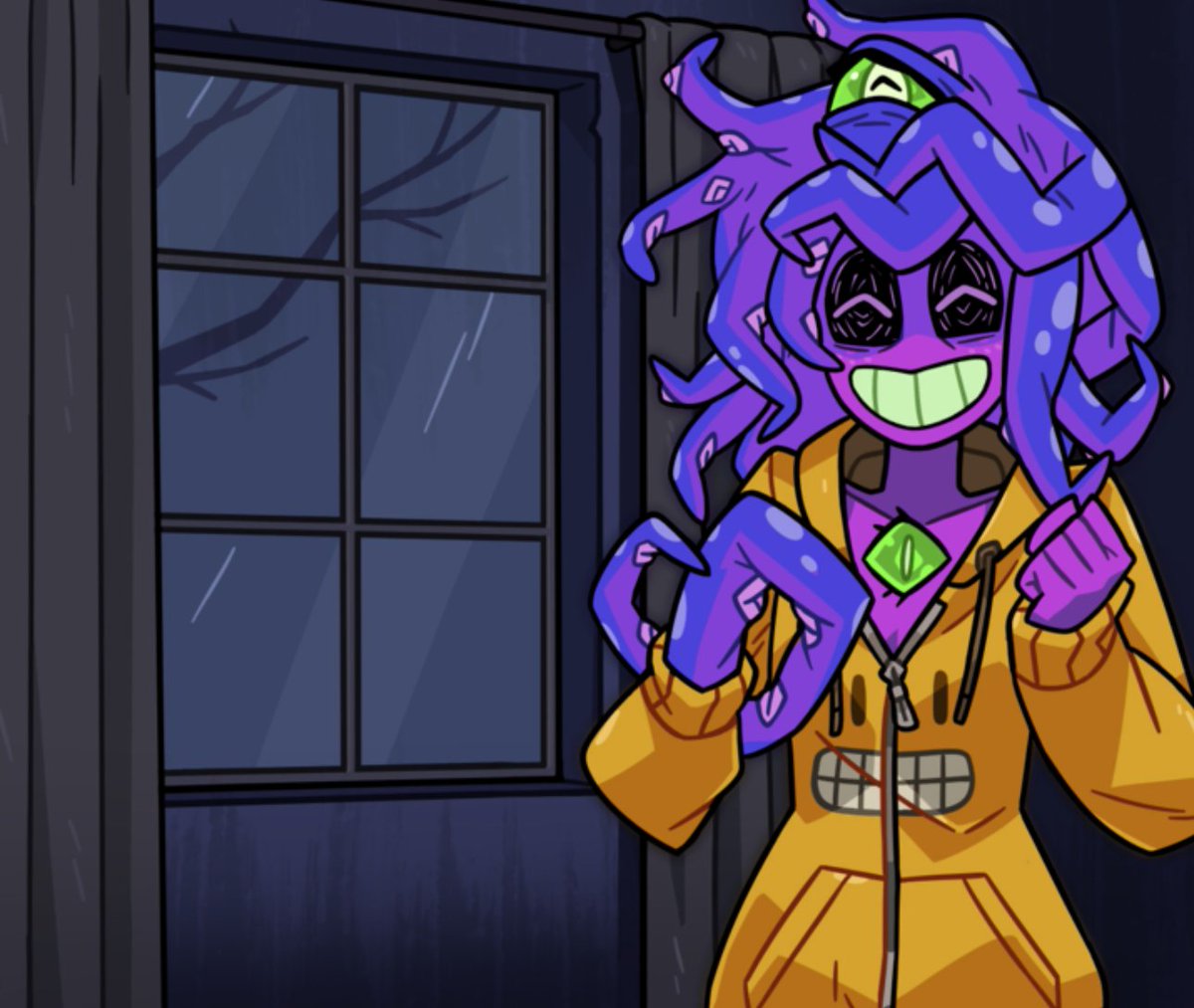 Day 284 of posting about Zoe!    

And Day 182 of asking <a href="/monsterprom/">Monster Con is OUT NOW!</a> to rerun the Zoe Body Pillow! Today was my day off… I really needed it. Late post because I was just so tired today… oops! I remain ever dedicated to Zoe, no matter what job stands in the way! #monsterprom