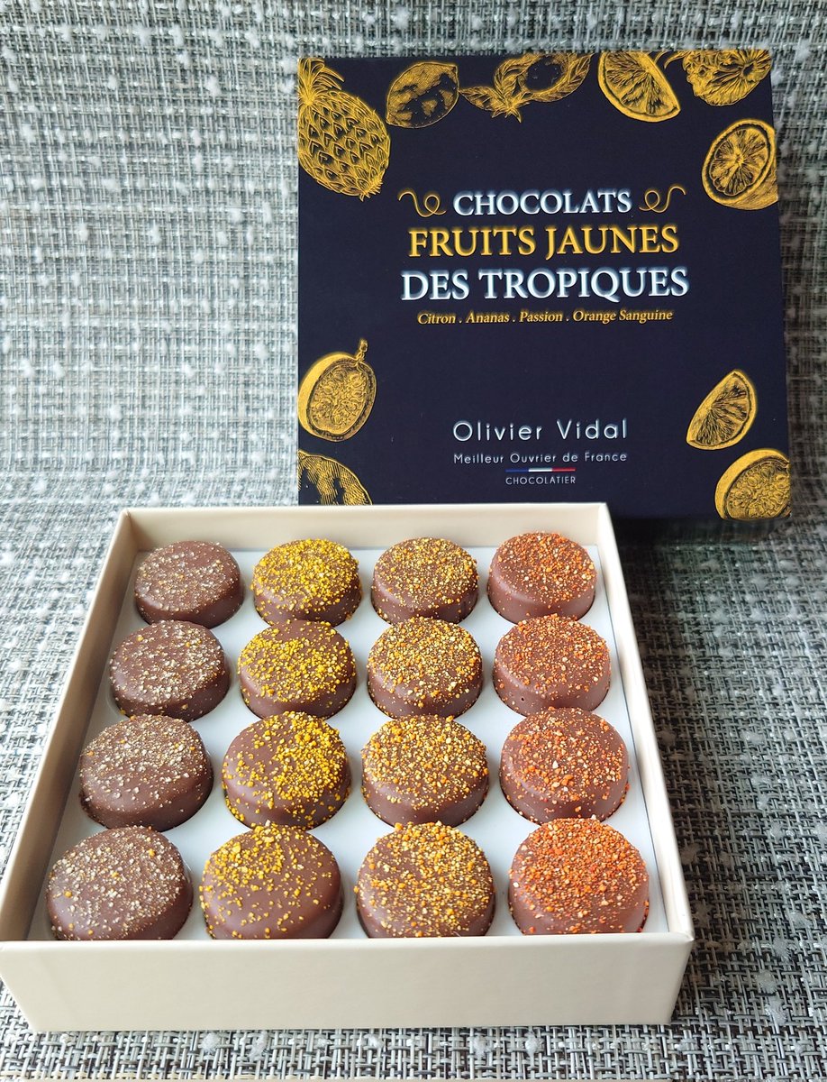 オリヴィエヴィダル コフレフリュイジョーヌトロピック 一昨年買って