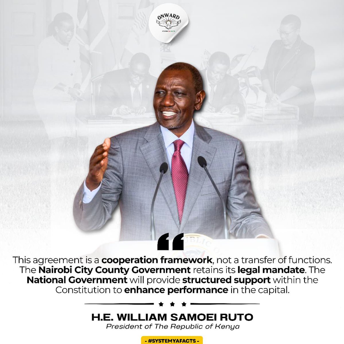 GanguGeneral's tweet photo. Such kind of cooperation are good for the citizens. The goal is for delivery to the wananchi. 
#TransformingNairobi https://t.co/WoCyTgWGMw