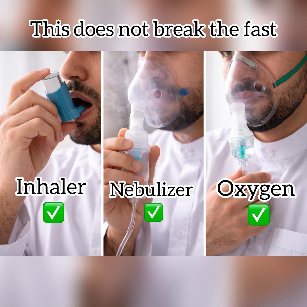 Miss_Halimatu's tweet photo. These things do not invalidate the fast. Retweet plz📌📌🙏👏 https://t.co/39i7luVMSa
