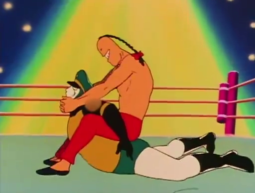 THEAnimeHERO's tweet photo. And there we go! Camel Clutch! Alien Headbutt chapter 2. https://t.co/Z2EVr4hnXB