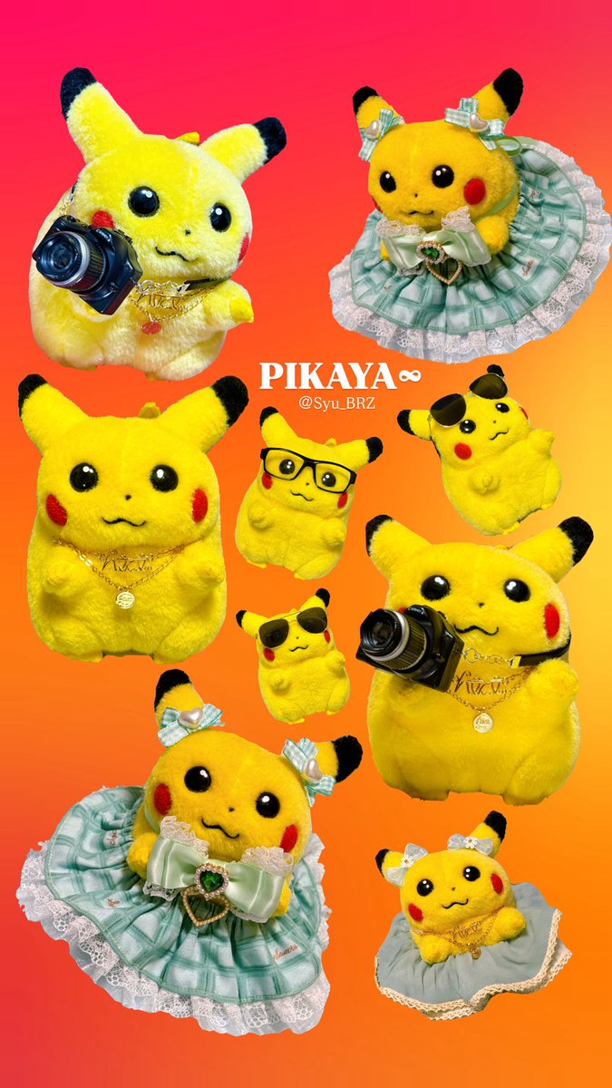 PIKAYA∞まとめ(◍´ω`◍)⚡︎ 今年の1/12にお迎えした子⚡️ 右下の子