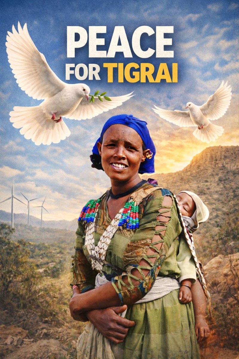 ካብ ኩናት ንህደም ኩናት ንፀየፍ ። ህይወት ሓንቲ ዘይትድገመ እያ ኣስተማቅርዋ። "ኩሉ ንምርኣይ ምቅናይ ድኣ ምቅናይ" 
ሰላም ንህዝቢ ትግራይ።🕊️🕊️🕊️