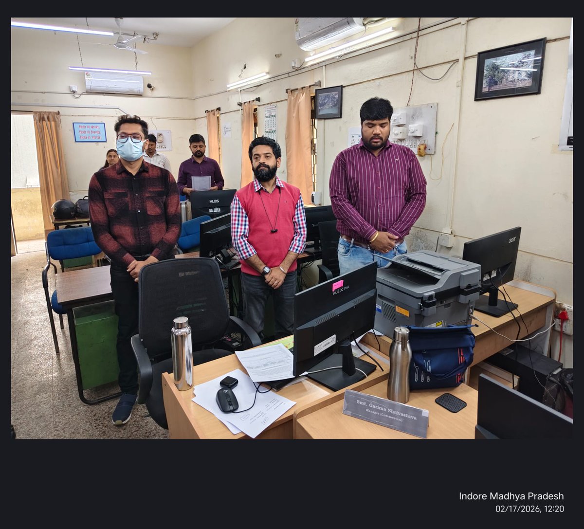 भा.खा.नि. मंडल कार्यालय, इंदौर tweet media