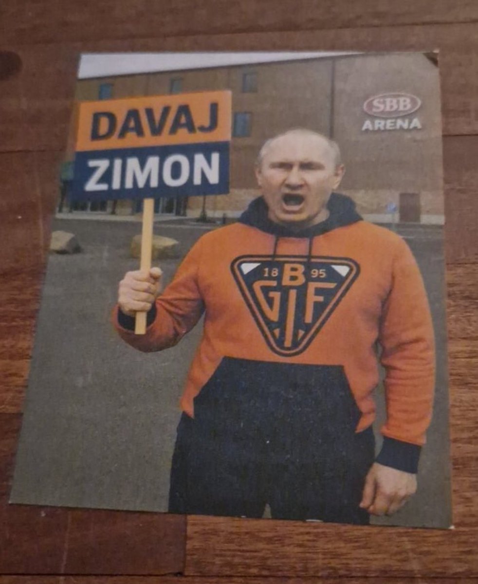 "Sveriges största bandyrivalitet" och båda klubbarnas supportrar skiter i brallan när de ser denna bild #svbandy