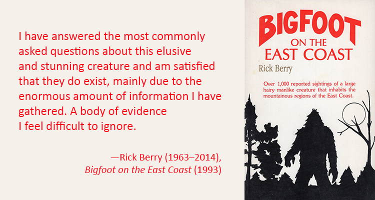 GeorgeMEberhart's tweet image. #bigfoot #easternbigfoot #rickberry #bigfootontheeastcoast