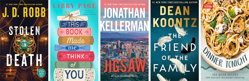 ShirleyPublic's tweet photo. This week the Hazen Memorial Library has 24 new books.  New items include Stolen in Death. https://t.co/FHXEhtMqsS https://t.co/F4qorqzliT