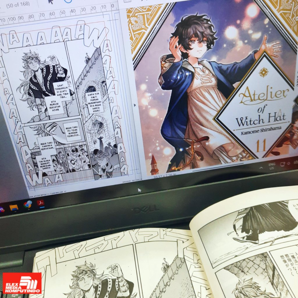 Editor Komik Elex-Level Comics tweet media