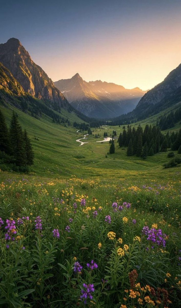 Pure nature landscape 🌿🍀🪾#relaxing