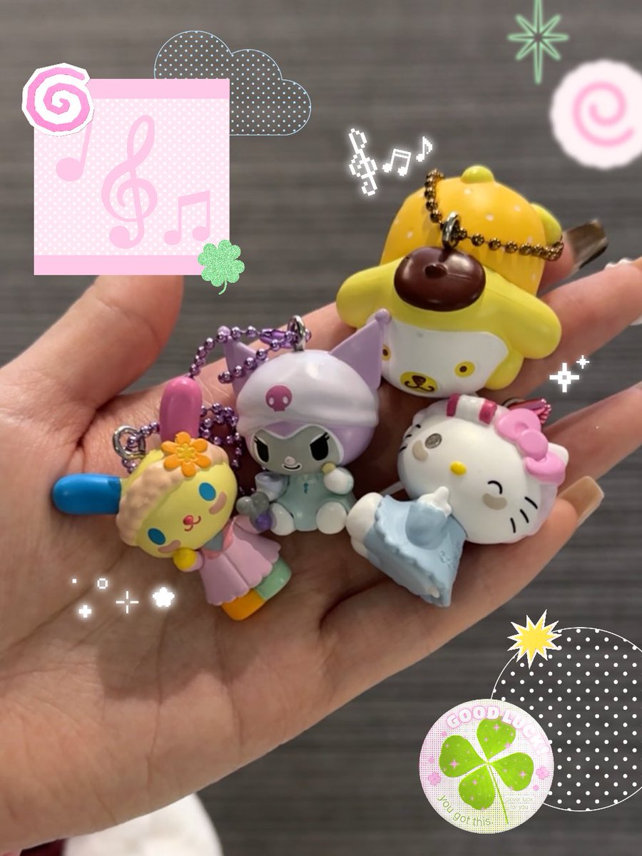 さっそくGRWMガチャゲットできた⋆˙⟡♡
かわいすぎるよ〜！🍀