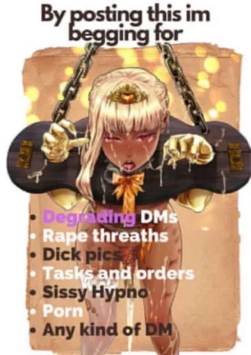 ystrev64's tweet photo. Send me anything #horny #nolimits #dmsopen #dm #sex #taboo #furry #sissy #nsfw https://t.co/IUVpUC1gkb