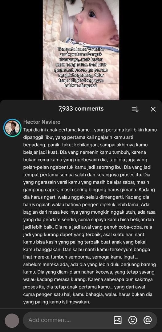 PELUK JAUHH UNTUK SEMUAA ANAK PERTAMA🥹 yap!