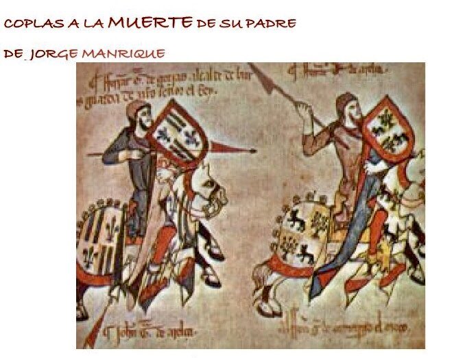 ivannorte's tweet image. "Recuerde el alma dormida,
avive el seso y despierte,
contemplando,
cómo se pasa la vida,
cómo se viene la muerte 
tan callando;..."
Jorge Manrique, 'Coplas a la muerte de su padre'
#Literatura #versos