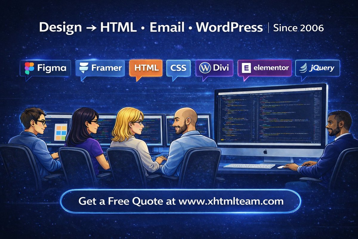 XHTMLTEAM tweet media