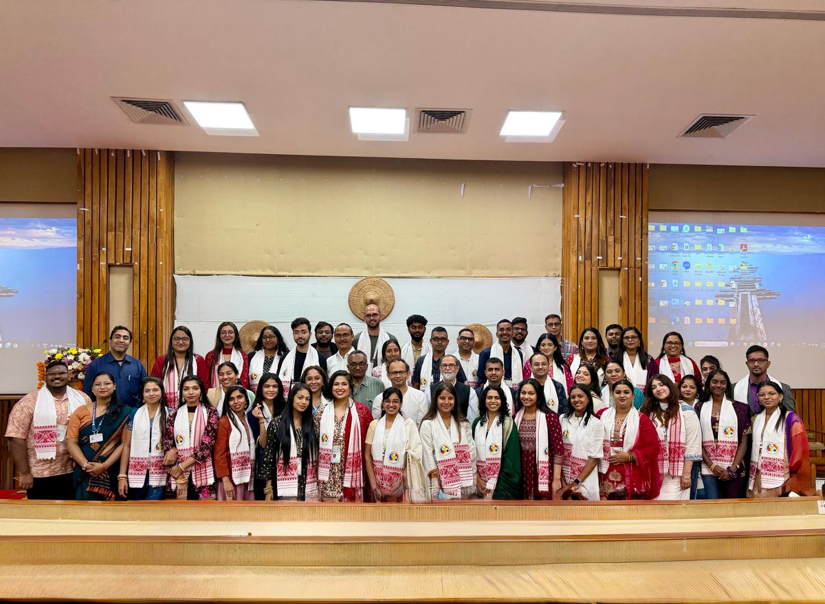 diaspora_india's tweet photo. The #87thKIP participants visited Indian Institute of Technology Guwahati, engaging with India’s dynamic higher education landscape, and later visited the sacred Ma Kamakhya Temple, experiencing Assam’s rich spiritual and cultural heritage.
#87thKIP #KnowIndiaProgramme https://t.co/Rc1z7nDj1U