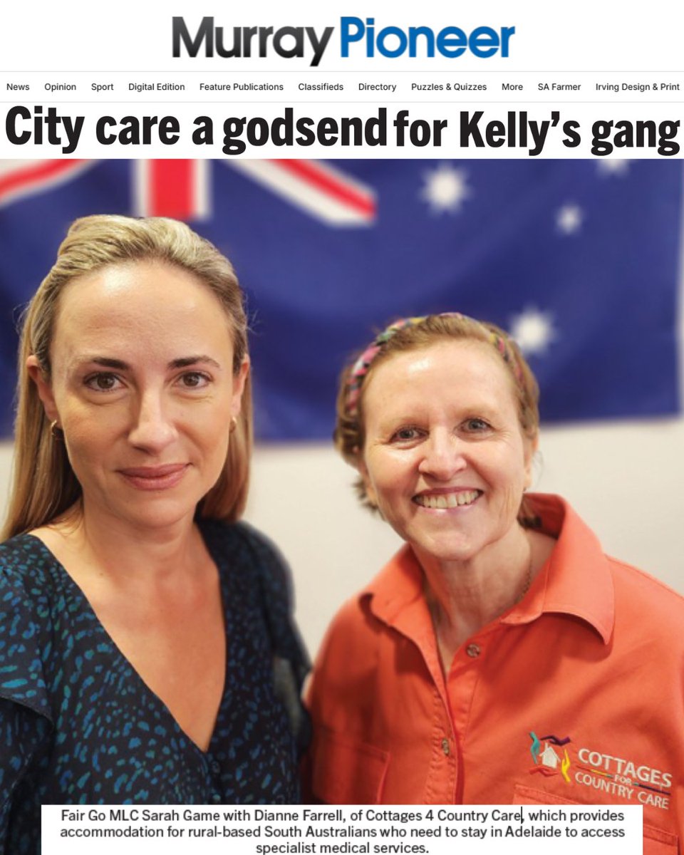 Sarah Game MLC tweet media