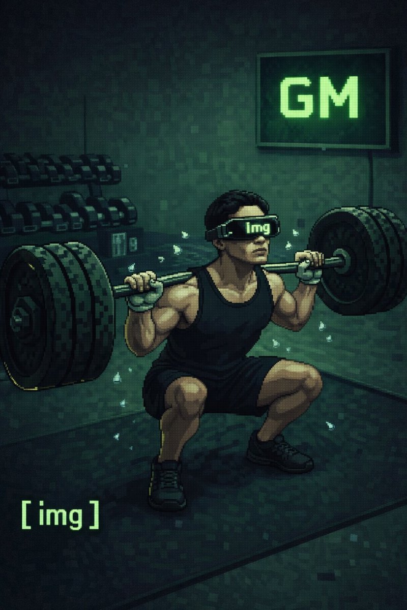 imgprotocol's tweet image. GM ☀️

[ img ] holders never lived on the sidelines.

We chose the arena.
We chose to build.
We chose to hold.
We chose to keep showing up.

While others waited for “perfect moments”…
we created them.

While others talked…
we kept the engine running.

Sweat. Pressure.