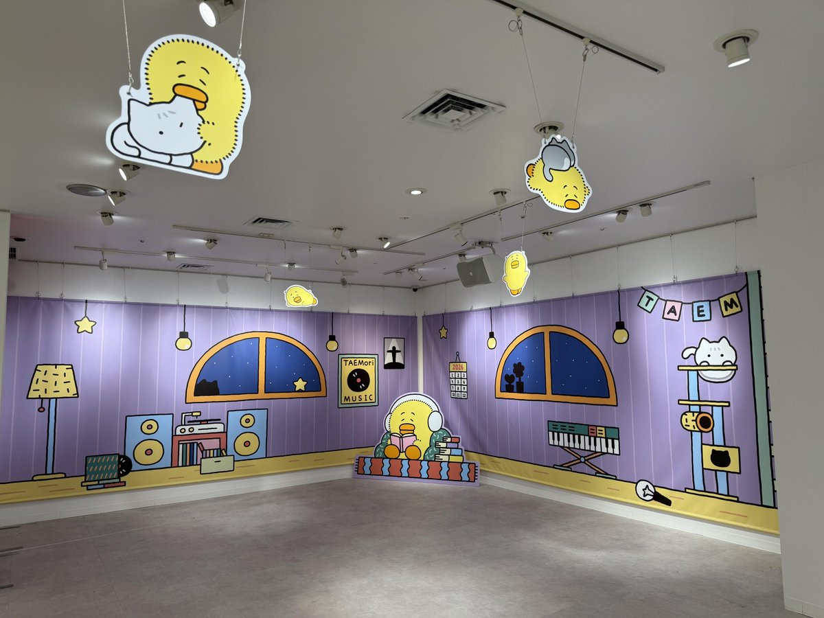 TAEMori】 TAEMori Pop-up Store COZY NEST 日本POP-UP STORE💛 / 渋谷
