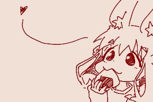 「ちかごろのらくがき1 お茶とおにぎり」|うちうのイラスト