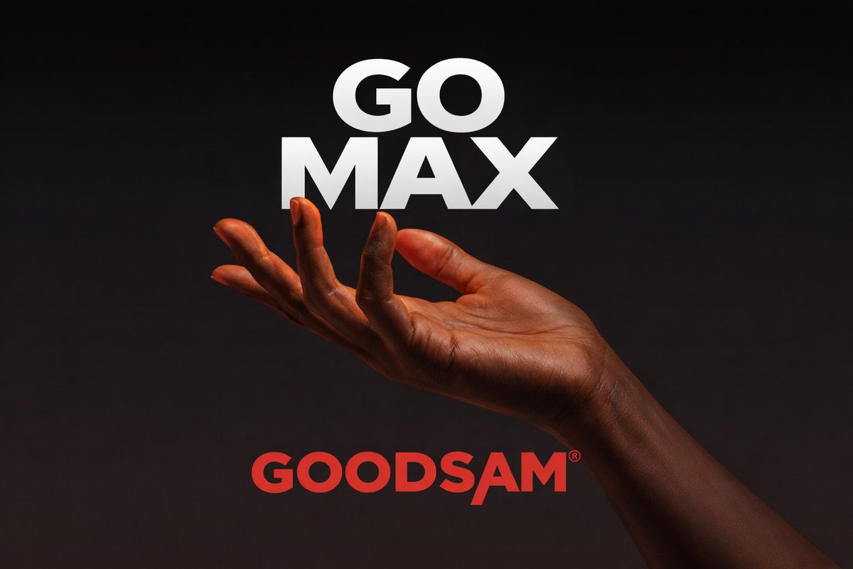 GoodsamInc's tweet photo. GO MAX 2026!
https://t.co/uFlDY7C5Se https://t.co/9ln4y49Shv