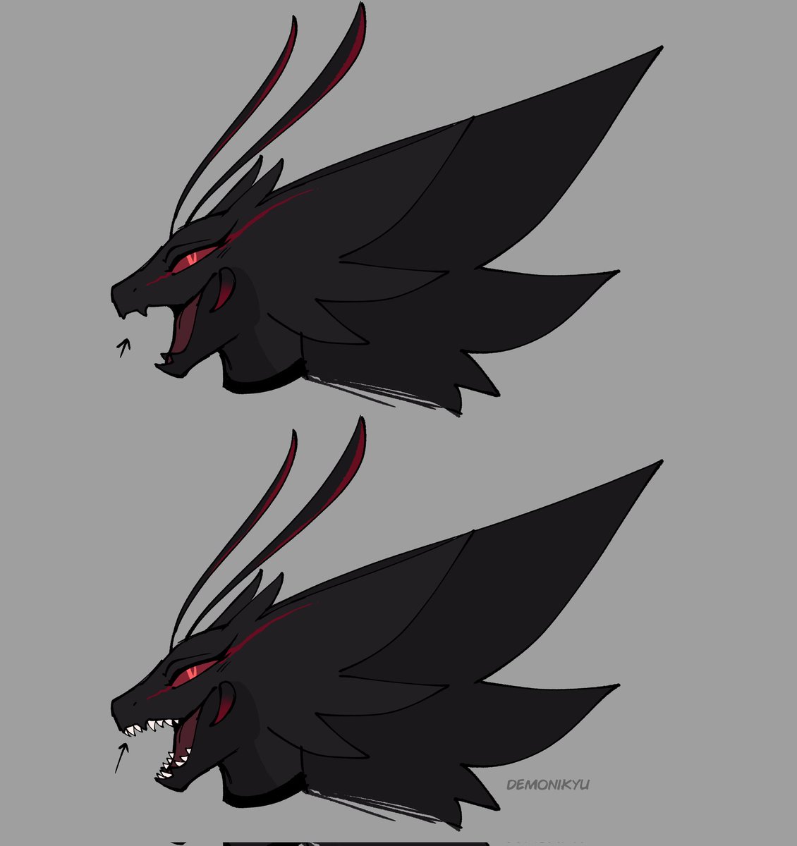 mushi with teeth?

(or maybe retractable teeth)