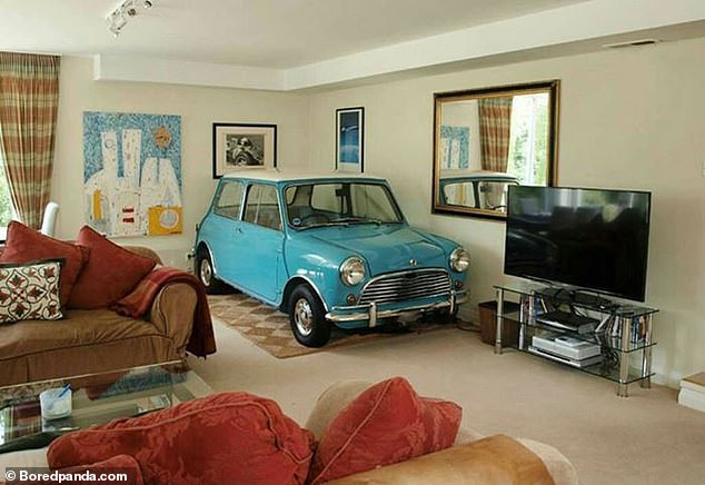 15zanaz's tweet image. Yes, that's where I would also park my Mini, in the lounge room.
From the UK.
#homedesign
#interiordesign
#interiors
#interiordecor