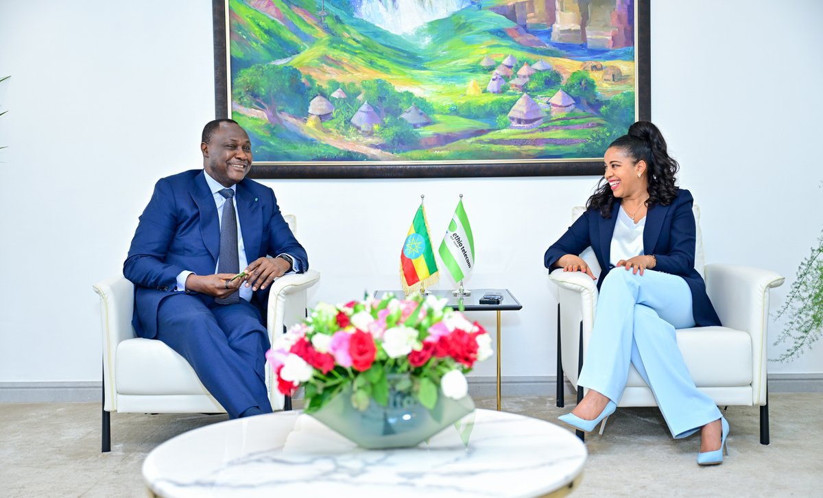 ethiotelecom's tweet photo. Ethio telecom and Africa Finance Corporation Explore Strategic Financing Partnership to Advance the “Next Horizon: Digital &amp; Beyond 2028” Strategy and Accelerate Africa’s Digital Transformation https://t.co/bytUpn3Xv8
