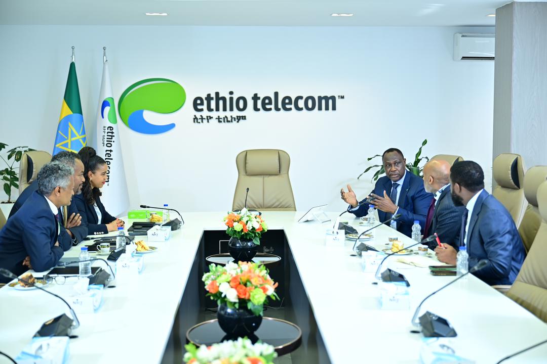 ethiotelecom's tweet photo. Ethio telecom and Africa Finance Corporation Explore Strategic Financing Partnership to Advance the “Next Horizon: Digital &amp; Beyond 2028” Strategy and Accelerate Africa’s Digital Transformation https://t.co/bytUpn3Xv8