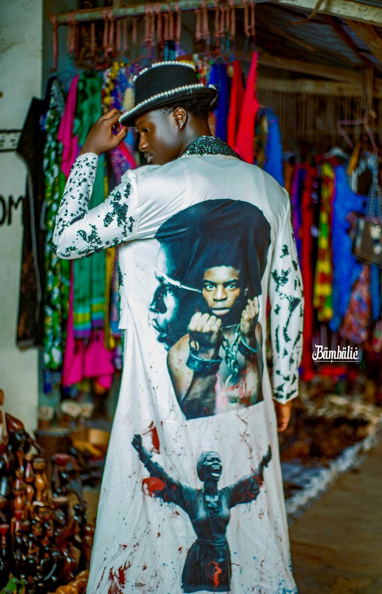 AkarimFye's tweet photo. HAPPY 61st INDEPENDENCE🇬🇲 
Wrapped in culture and history - a story of struggle, resilience, and a people who never lost who they are. Today I honor those who came before us and celebrate how far we’ve come. Happy Independence Day 🇬🇲.

✍🏾 Dr. Akarim Fye, Mr Gambia 2026. https://t.co/U0U9LQw29S