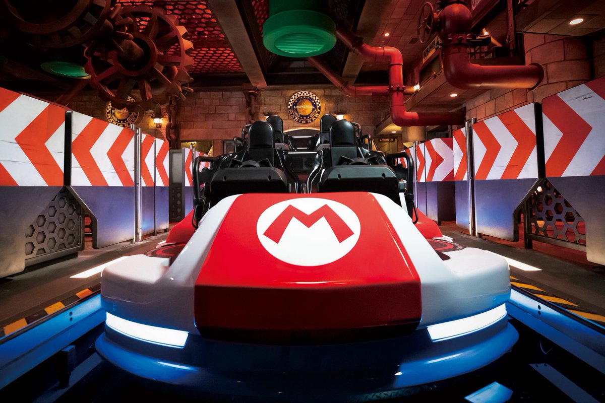 Walking into the load area for Mariokart at Epic and hearing the remixed wii menu music for the first time made me lock in so hard I was best in vehicle on my first ever ride lol.