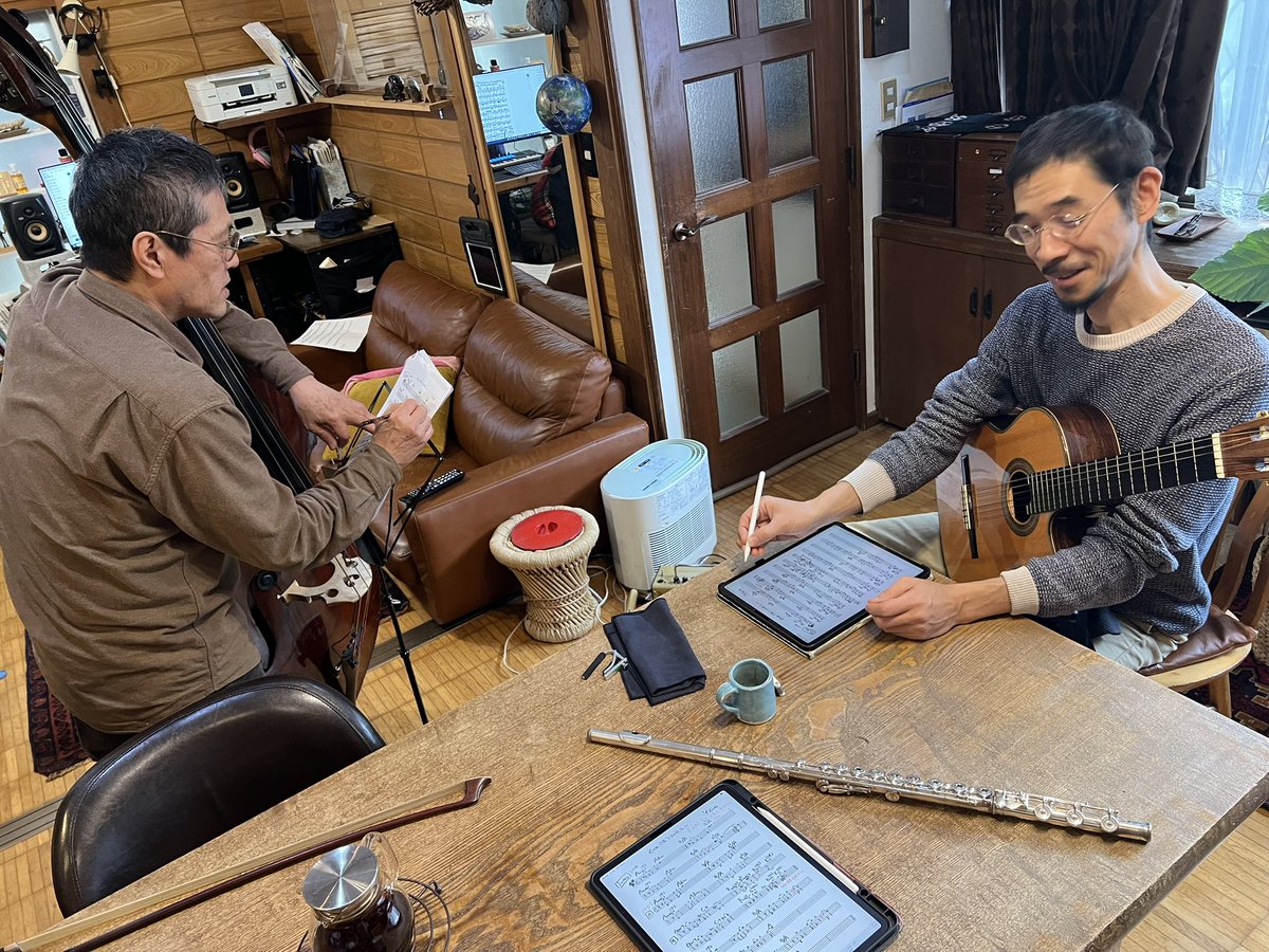 fujikawamusic's tweet photo. グリシーニャリハしてきました！！
新曲ありマス！！
面白ネタありマス！！
猫の日イブ！！2/21！！保谷セラヴィにて！！
お待ちしてまーす！！ https://t.co/o4FIYhp2v8