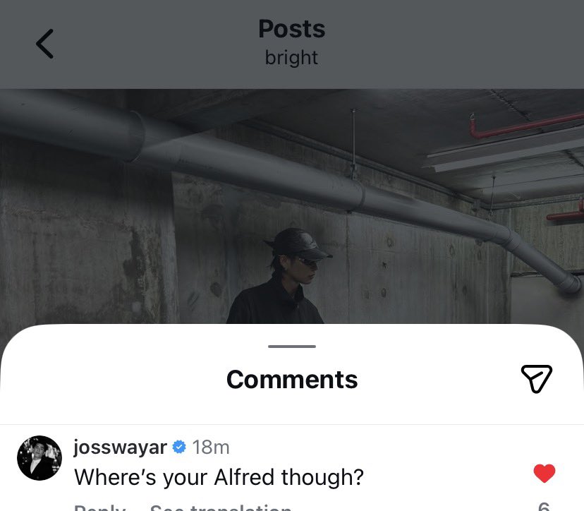 ว้ายยยย พิจอสมาถามหา Alfred คิดถึงพิมพ์ง่ายกว่าค่ะ 🤧🤧