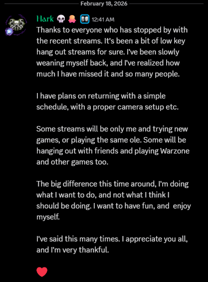 Harkness tweet media