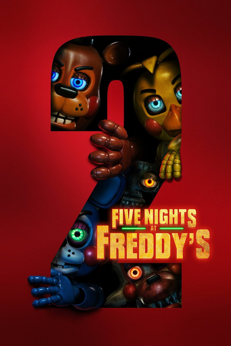 Noticias FNaF Película 2!
- La peli de Five Nights at Freddy's 2 finaliza su exhibición mundial en cines con $239.5 millones con un presupuesto de producción de $36–$51 millones
57,7 millones de dólares menos que la primera película

- Ambas películas recaudadas recaudaron