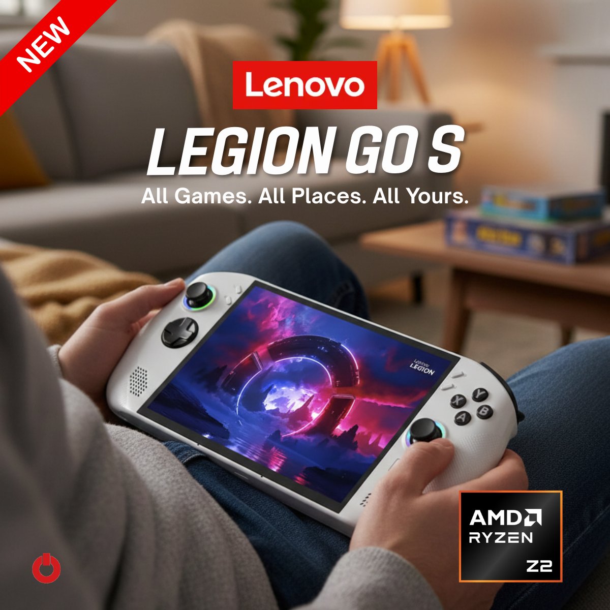 techno_mobi's tweet image. All Games.
All Places.
All Yours. 🎮🔥

Meet the Lenovo Legion Go S, powered by AMD Ryzen™ Z2, 16GB RAM, 512GB SSD.

Console-level performance.
Handheld freedom.

Game anywhere 👇
bit.ly/4kH2eSV

#LenovoLegionGo #HandheldGaming 
#TechnomobiZA #PortablePower #GamingZA