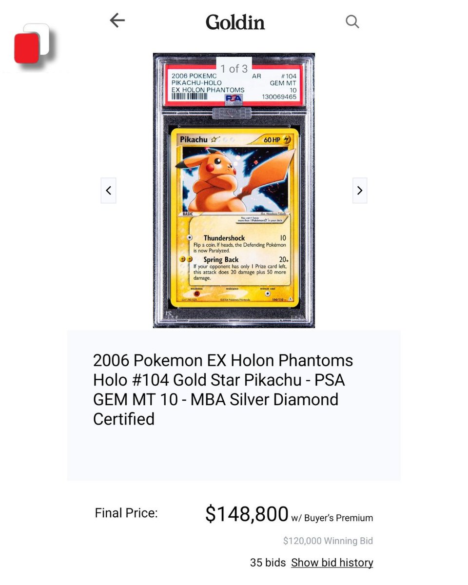 🚨JUST ENDED $148,800 PSA 10 GEM MINT 2006 Pokemon ex Holon