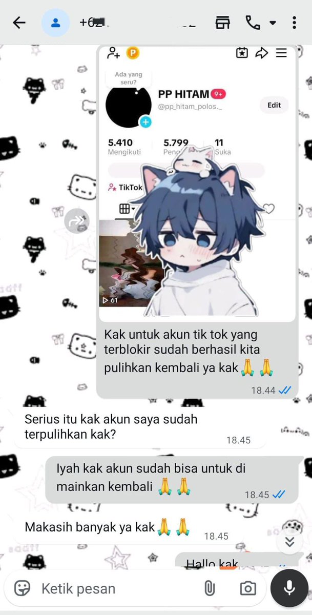 weavrying's tweet image. JASA pemulihan Akun &amp;amp; HAPUS AKUN 
Lacak lokasi, Hack 📲

FUL TESTIMONI ✅

~ Akun lupa password/ke hack 
~ Jasa sadap wa 
~ Jasa suspend / unsuspend akun 
~ Jasa hack &amp;amp; Pemulihan aku  

Tiktok, Gmail, Instagram, Twitter, Facebook,Telegram DLL 

Cek WhatsApp di Bio ☎️