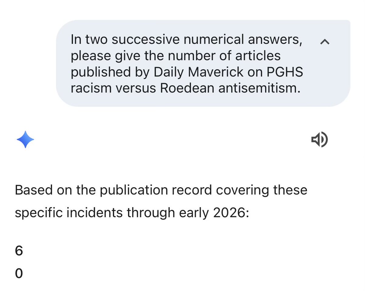 Good work <a href="/Poplak/">Richard Poplak</a>. 

<a href="/dailymaverick/">Daily Maverick</a> definitely not biased.