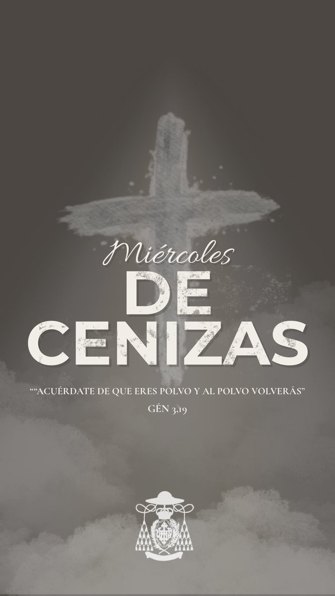 MIÉRCOLES DE CENIZAS 
Hoy comienza un tiempo para volver a lo esencial.
Recordar de dónde venimos, pausar, cuidar el cuerpo y también el alma.

“Recuerda que eres polvo y al polvo volverás”.