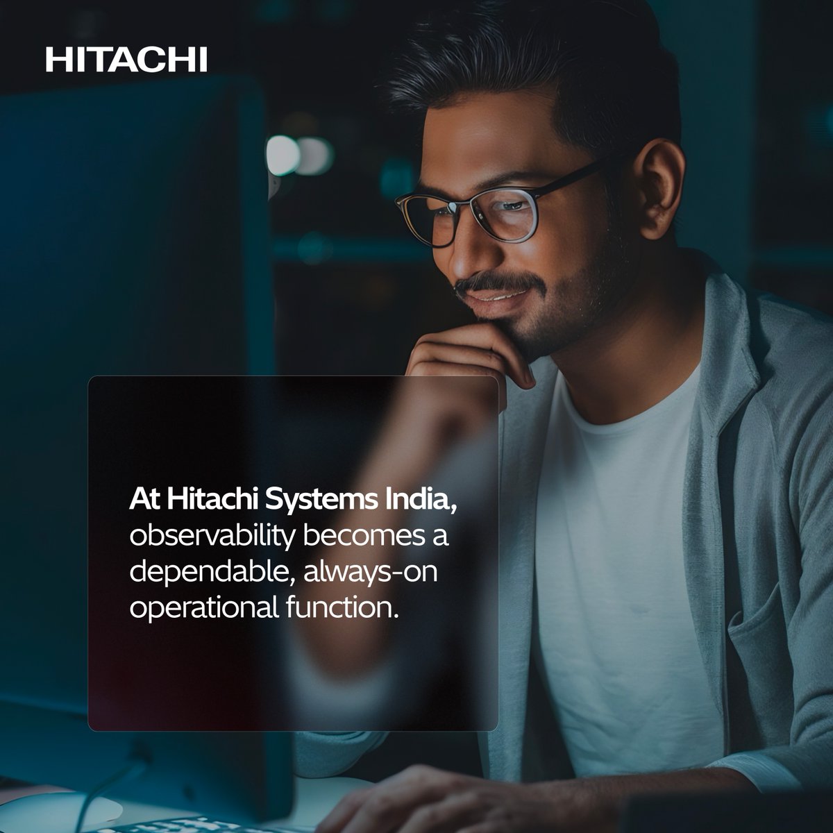 HitachiSysIndia's tweet image. Our Managed Observability Services at Hitachi Systems India enable organizations to focus on innovation while we manage the backbone that keeps systems healthy, predictable, and performance‑aligned.

#ManagedServices #Observability #HitachiSystemsIndia #ITOperations #LeadTheNext